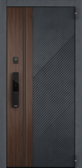 CYBER PRO PP, Панель MDF с ПВХ покрытием, SL6-M10, ПВХ Бетон графит в Чебоксарах