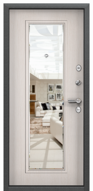 DELTA PRO MP, Панель MDF с ПВХ покрытием, СК6-СМ, Лиственница белая (арт. ПВХ Лиственница белая) в Чебоксарах